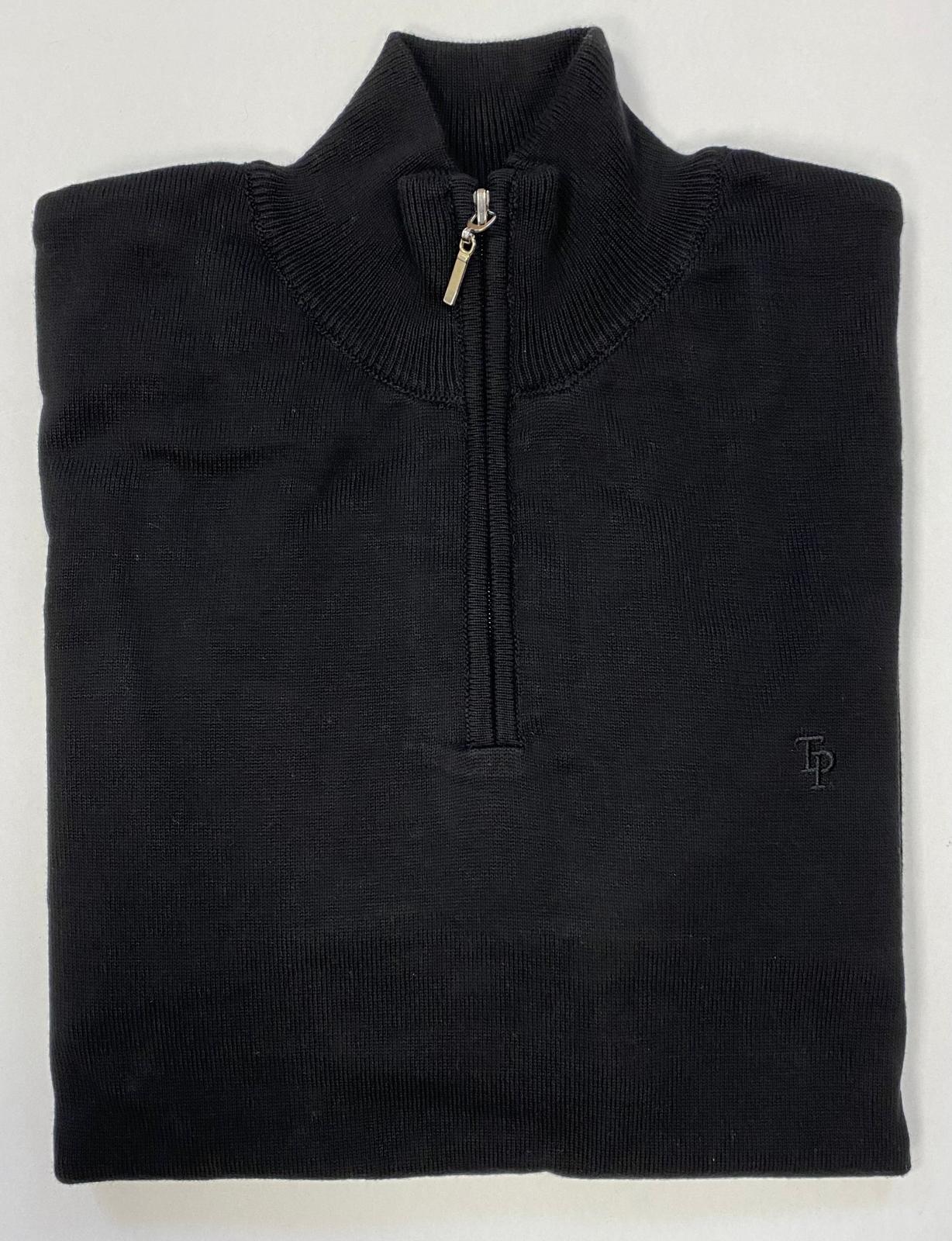 TP052K Black 1/4 zip