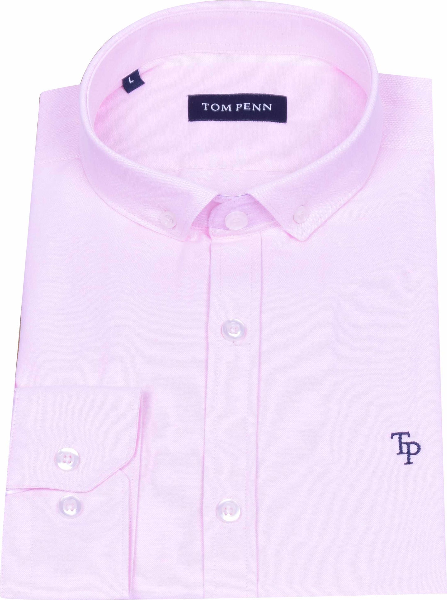 TP330 Tom Penn Pink Oxford Shirt