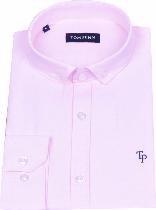 TP330 Tom Penn Pink Oxford Shirt