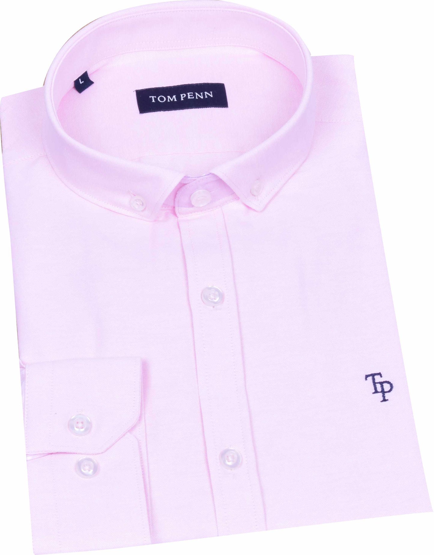 TP330 Tom Penn Pink Oxford Shirt