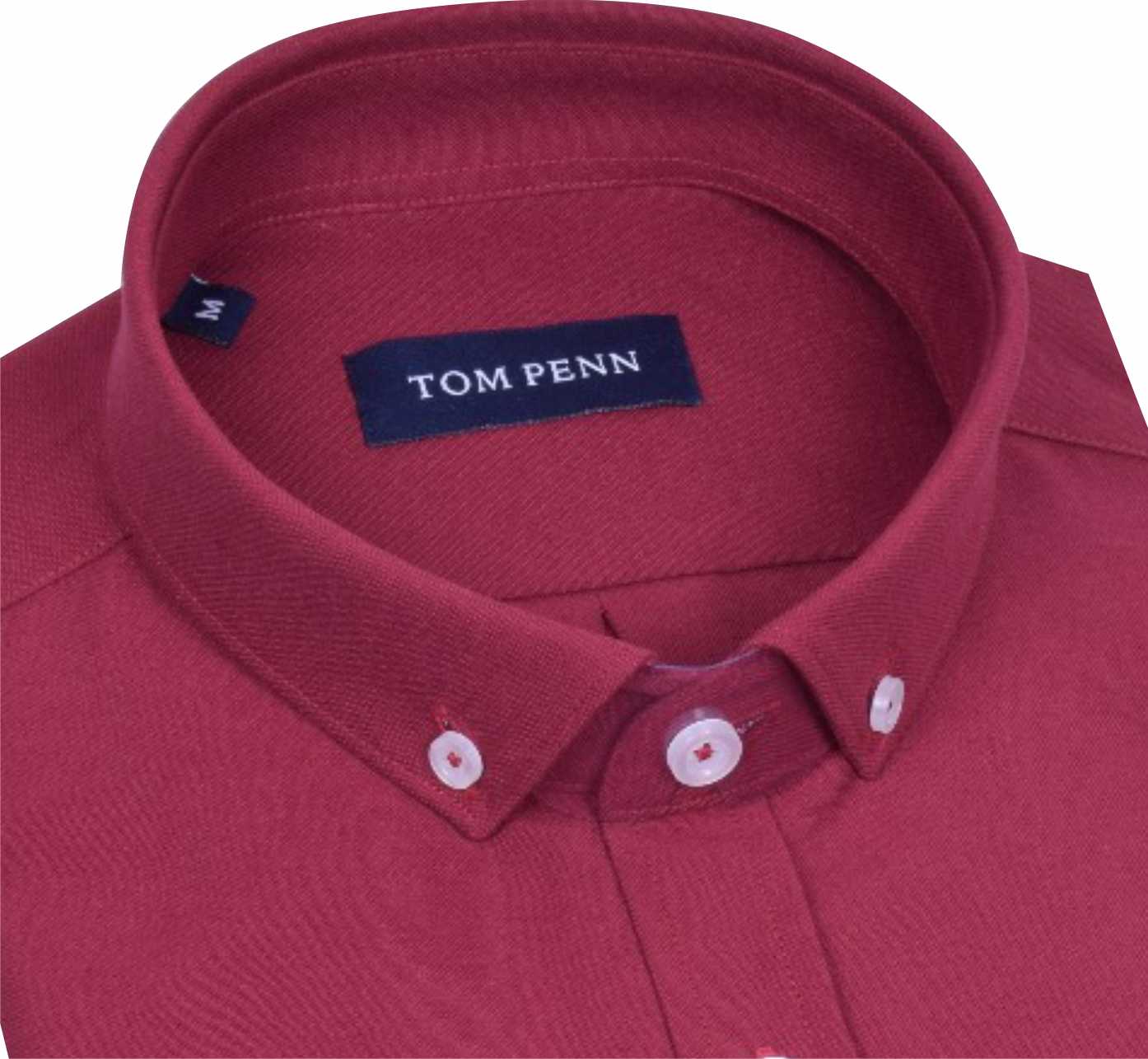 TP330 Cherry Oxford Long Sleeve Shirt
