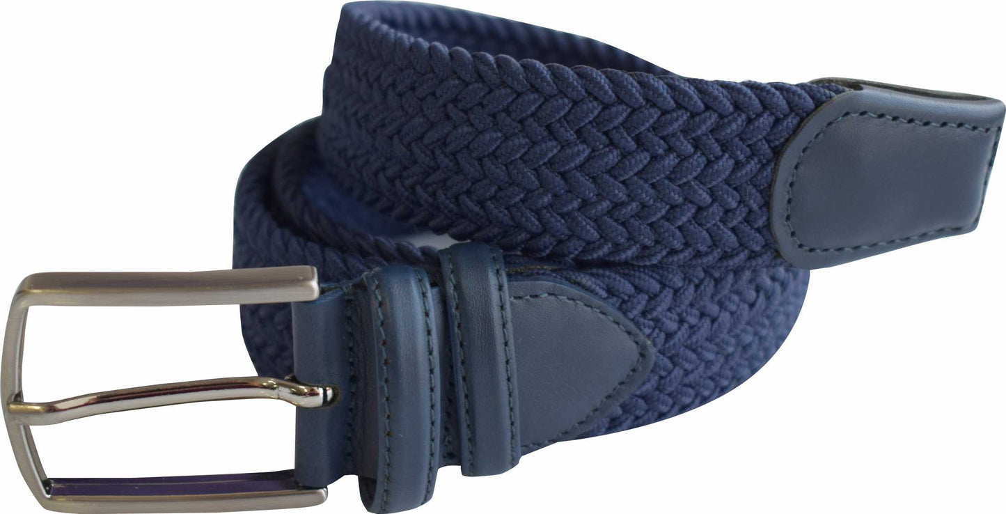 TPA003 Navy Stretch Trouser Belt