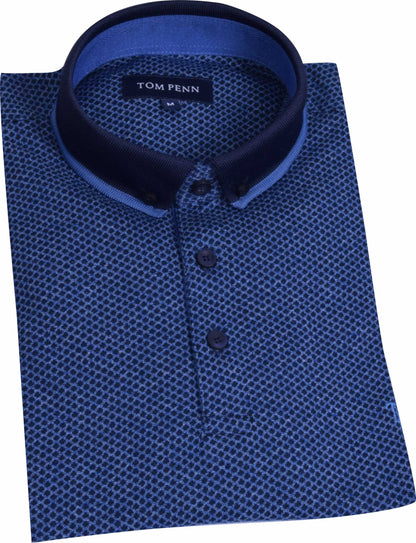 TPP942  Tom Penn Knitted Polo