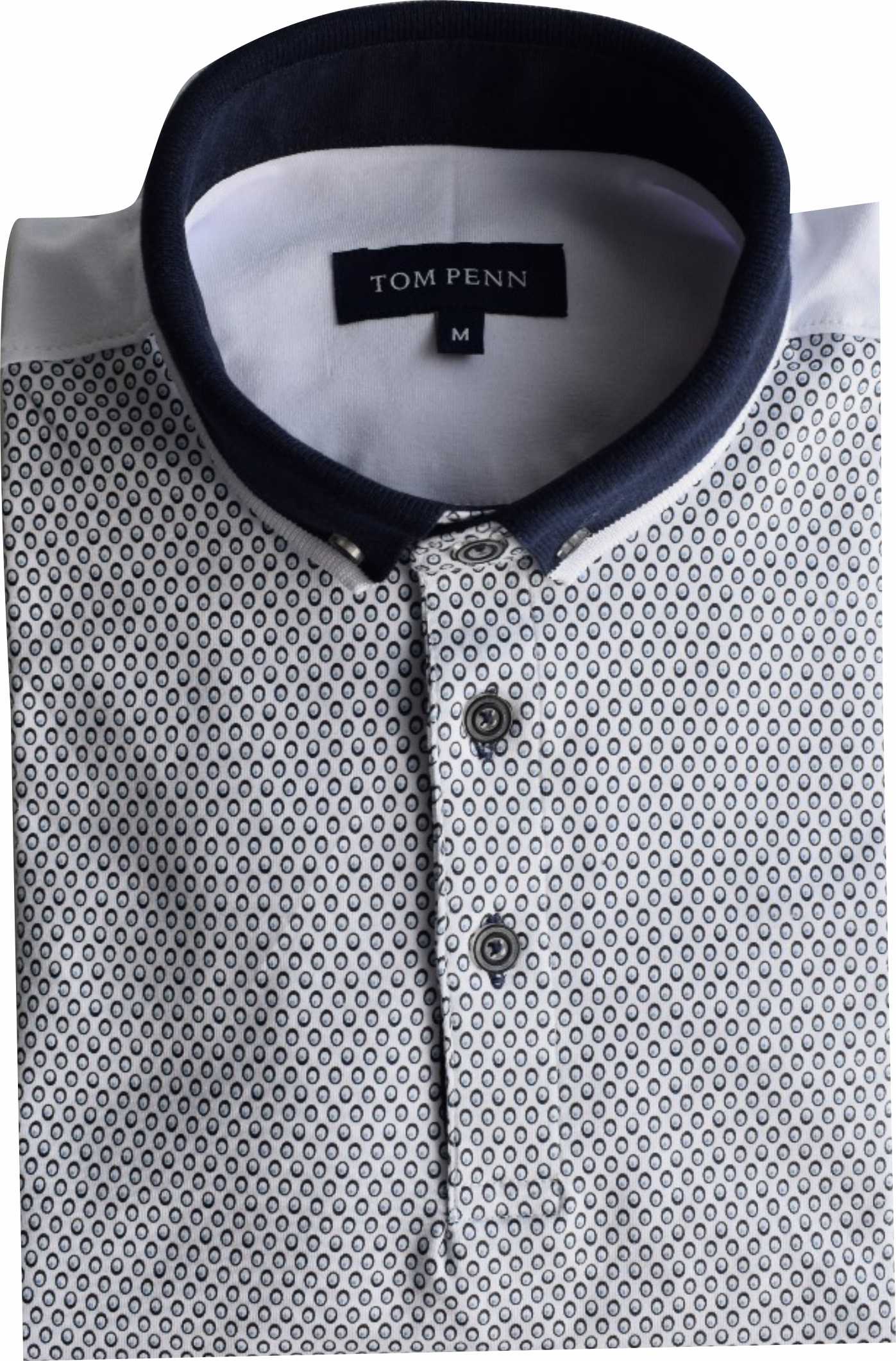 TPP977 W/Sky Panel Print Polo