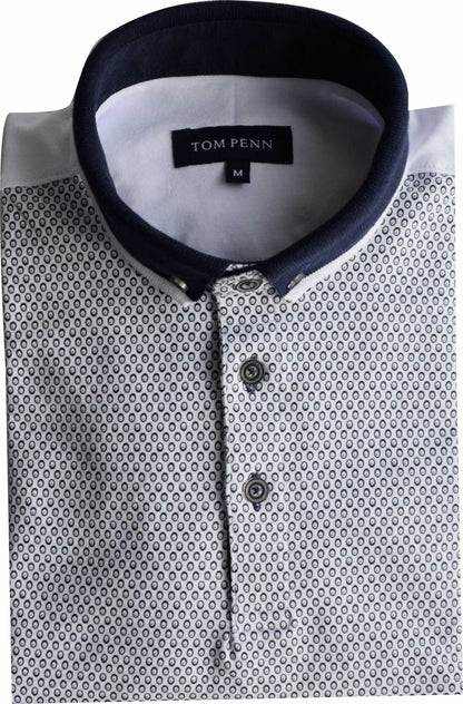 TPP977 W/Sky Panel Print Polo