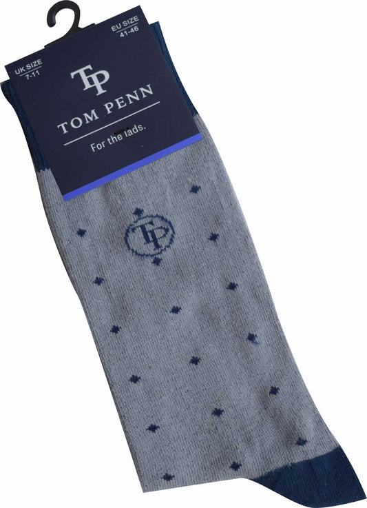 TPS007 Grey Tom Penn Sock