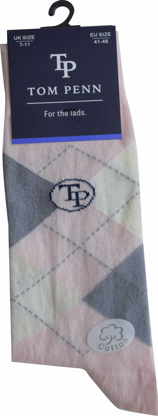 TPS112 Pink Tom Penn Sock