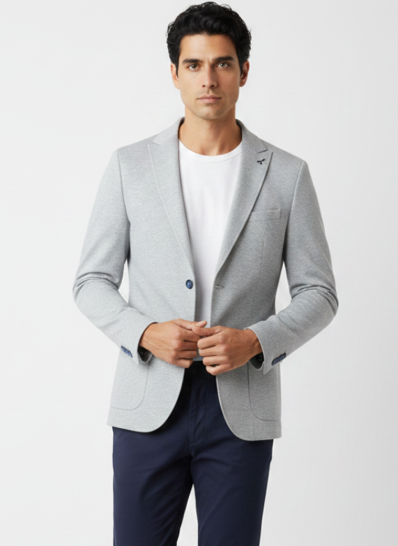 BLZ022 Icon Grey Blazer