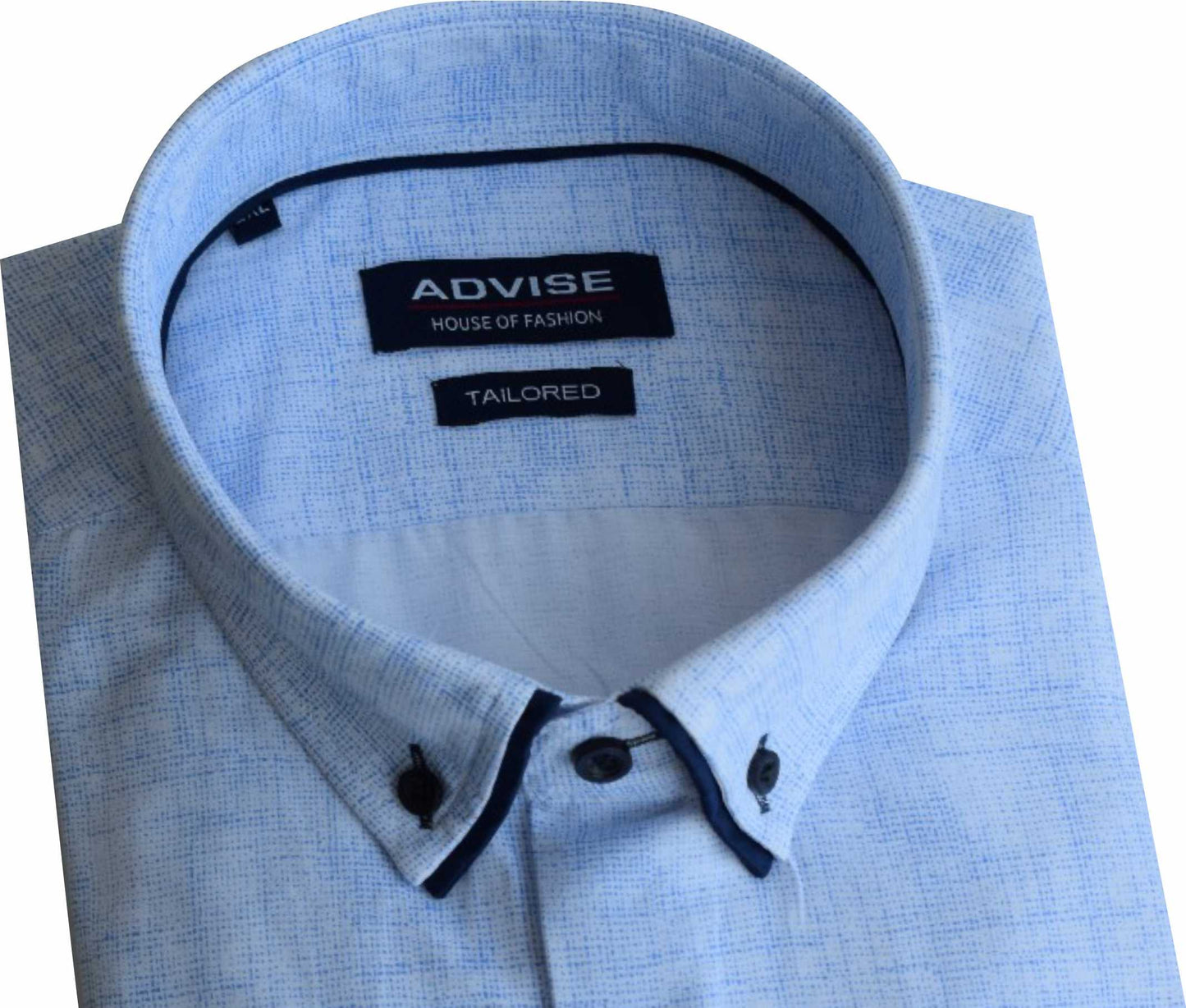 AD912 Advise Sky Blue Double Collar Shirt