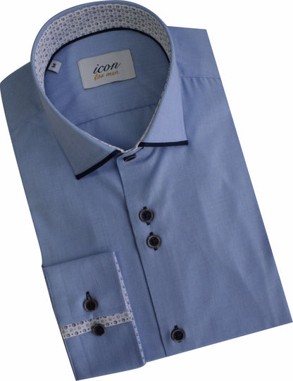 ICN110 Blue Shirt