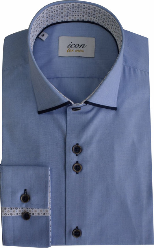 ICN110 Blue Shirt