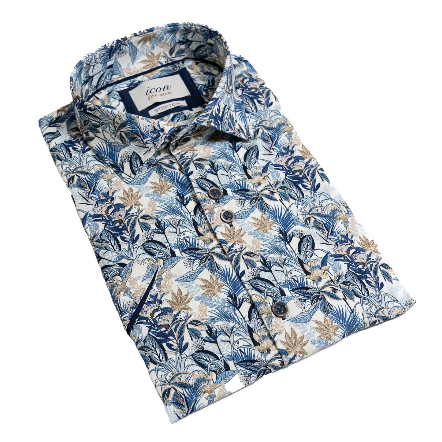 ICN080 Pattern Short Sleeve Shirt