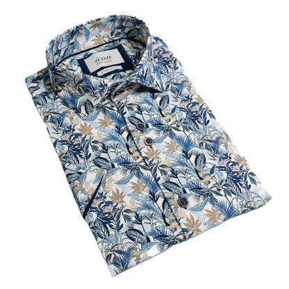ICN080 Pattern Short Sleeve Shirt