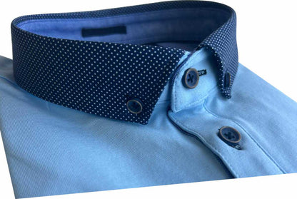 POLO306 Advise Sky Polo Shirt