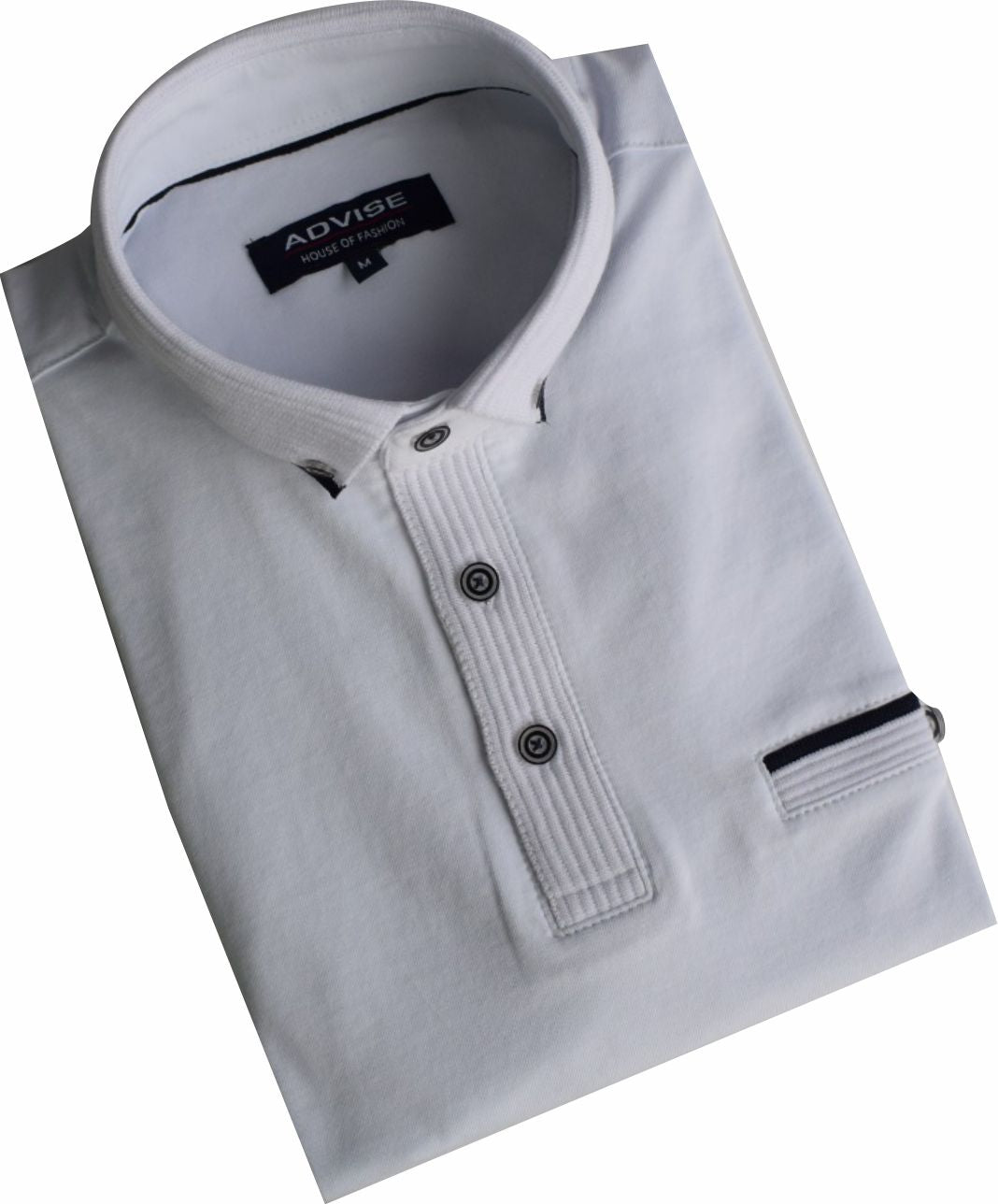POLO317 White Advise  Polo Shirt