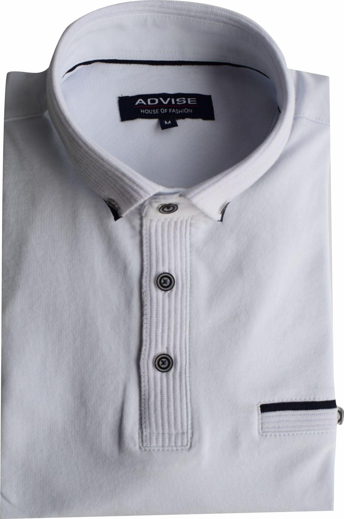 POLO317 White Advise  Polo Shirt