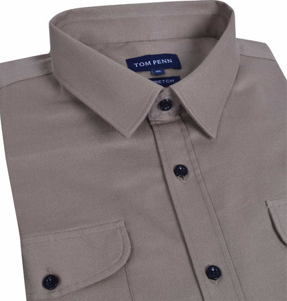 TP920 Green Tom Penn Overshirt