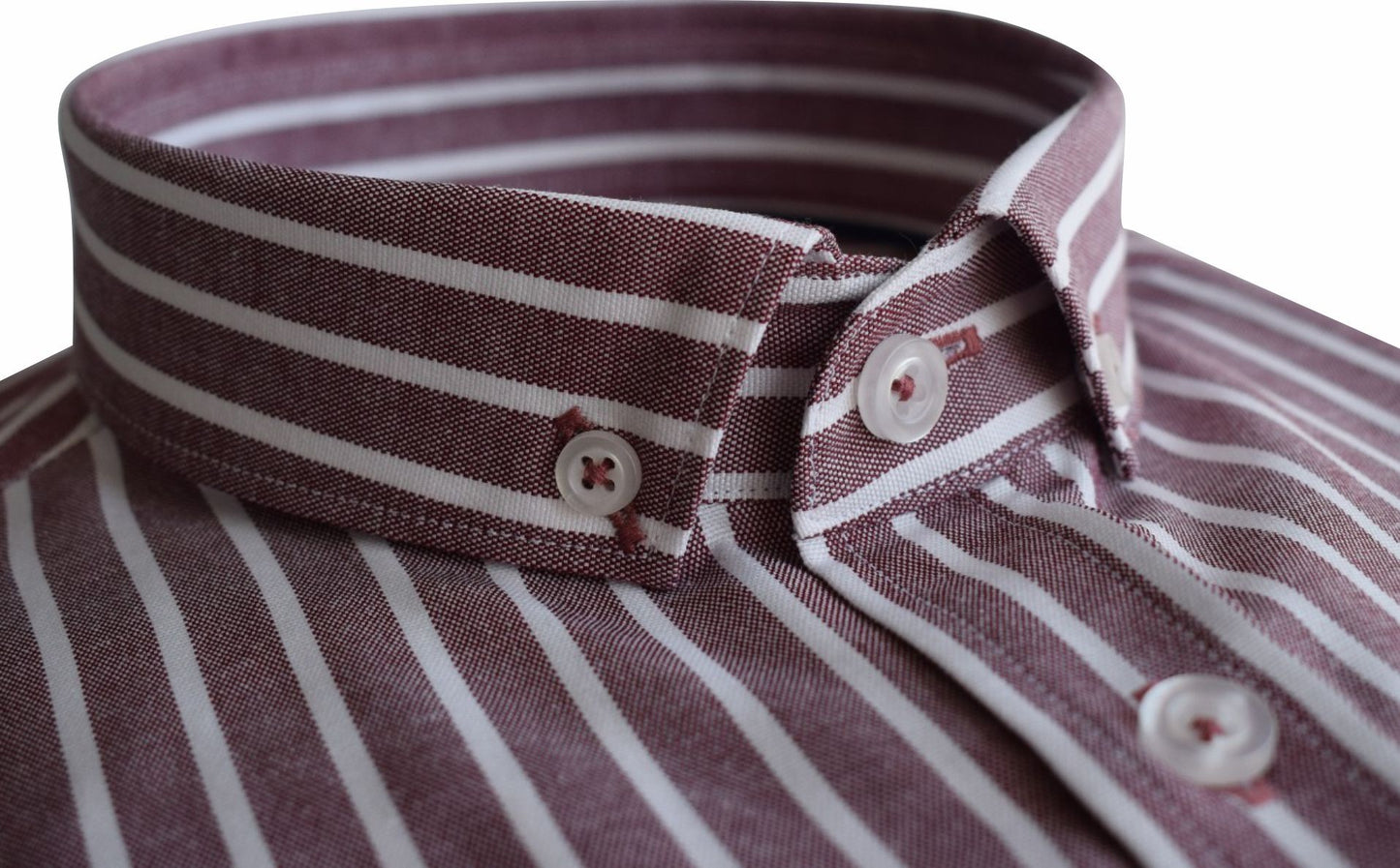 TP934 Burg Tom Penn Striped Shirt