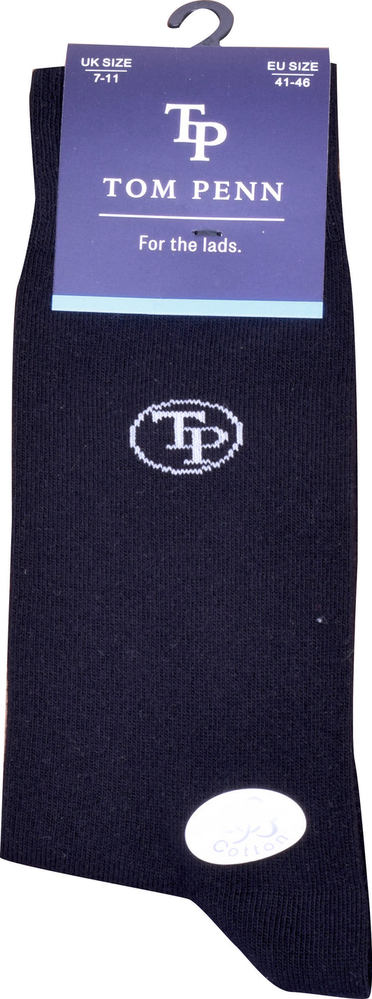 TPS008 Black Tom Penn Sock